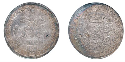 Lot 2178 - NETHERLANDS: Gelderland, 1734, 1 Ducaton, Dav. #1824, KM. #95.3