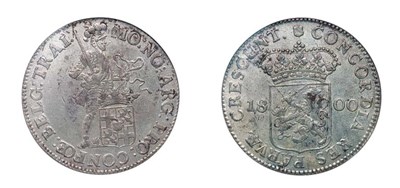 Lot 2183 - NETHERLANDS: Batavian Republic, 1800, 1 Rijksdaalder