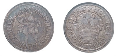 Lot 2220 - DENMARK, 1620, 1 Krone, KM. #59A