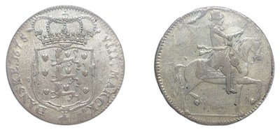 Lot 2226 - DENMARK: 1675, 2 Kroners, Dav. #3634, KM. #351.1