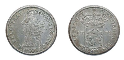 Lot 2181 - NETHERLANDS: Utrecht, 1772, Piefort Ducaton, KM. #P39