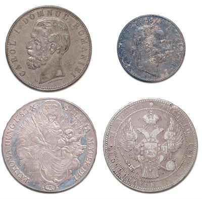 Lot 2215 - EASTERN EUROPE: Group of Seven Silver Items