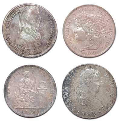 Lot 2361 - PERU: Approximately Fourteen Silver Coins