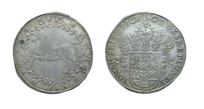 Lot 2088 - GERMANY: Brunswick - Luneburg, 1667, 1 Thaler, KM. #82, Dav. #6549