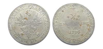 Lot 2100 - GERMANY: Frankfurt, 1796 HGBH, Contribution Thaler