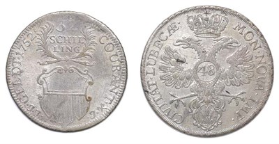 Lot 2113 - GERMANY: Lubeck, Group of Eight Silver Coins