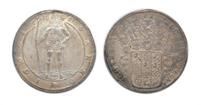 Lot 2087 - GERMANY: Brunswick-Luneburg, 1666, 1 Thaler, KM. #89, Dav. #6544