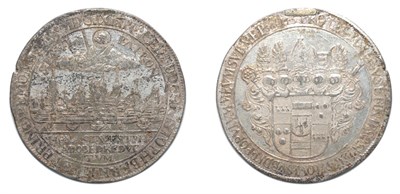 Lot 2114 - GERMANY: Munster, 1661, 1 Thaler, KM. #77, Dav. #5604
