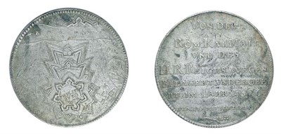 Lot 2021 - BELGIUM: Liege, 1676, Commemorative Thaler