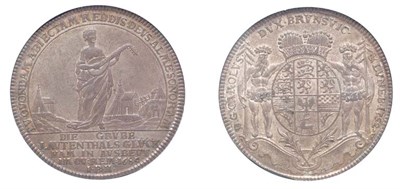 Lot 2094 - GERMANY: Brunswick-Luneburg, 1752 IBH, Commemorative Thaler