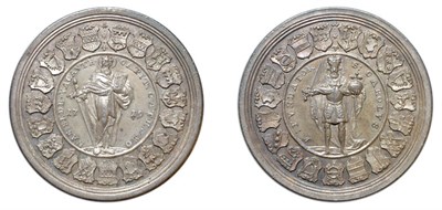 Lot 2115 - GERMANY: Munster, 1719, Regiments Thaler (1/2T.), KM. # M3