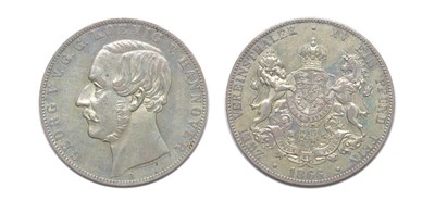 Lot 2107 - GERMANY: Hanover, 1866, 1 Thaler, KM. #240