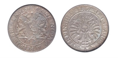 Lot 2084 - GERMANY: Bremen, 1651 T.I Nova, 1/4 Thaler, KM. #119
