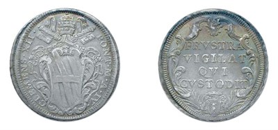 Lot 2165 - ITALY: Papal States, Half Piastre, KM. #801