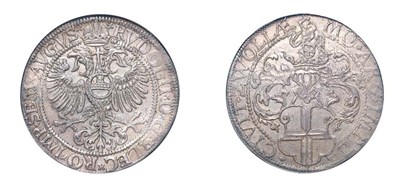 Lot 2182 - NETHERLANDS: Zwolle, 1601 to 1613, 1 Daaler, Dav. #4989, KM. #10