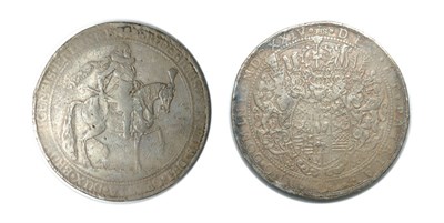 Lot 2092 - GERMANY: Brunswick-Wolfenbuttel, 1624, 10 Thalers, KM. #355, Dav. #LS47
