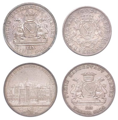 Lot 2086 - GERMANY: Bremen, Eight Silver Coins