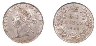Lot 2297 - CANADA: 1898, 50 Cents, KM. #6