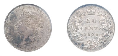 Lot 2298 - CANADA: 1898, 50 Cents, KM. #6