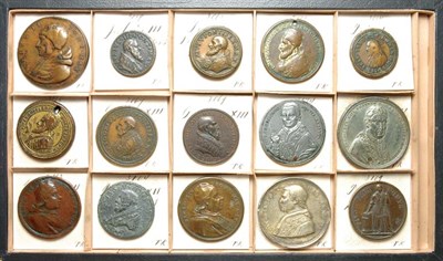 Lot 2443 - PAPAL STATES: Approximately Fifteen Vatican Related Medals