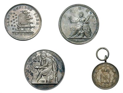 Lot 2450 - SWITZERLAND: Four Silver Medals
