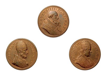 Lot 2440 - PAPAL STATES: Approximately Nineteen Vatican Related Bronze Medals