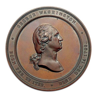 Lot 2454 - UNITED STATES: 1860, Bronze Medal