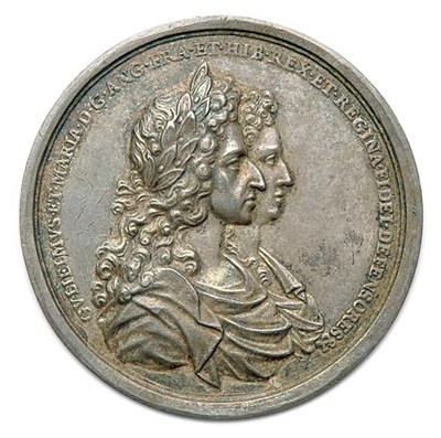 Lot 2431 - GREAT BRITAIN: 1688 to 1694, Silver Medal
