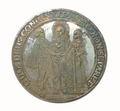 Lot 2413 - GERMANY: 17th Century, Silver Marriage Thaler