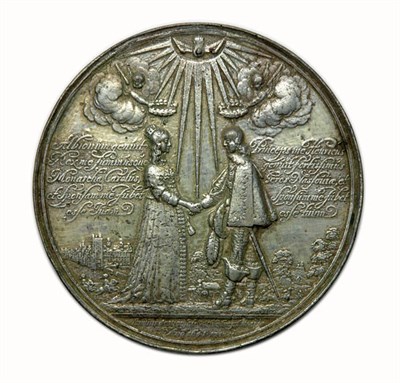 Lot 2417 - GERMANY: Silver Marriage Medal