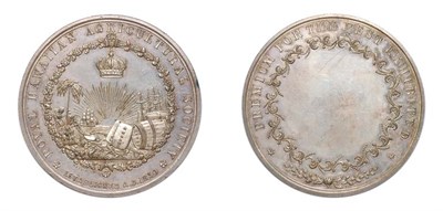 Lot 2681 - Royal Hawaiian Agricultural Society Medal [circa 1850 to 1857]