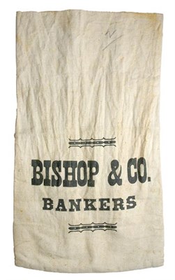 Lot 2683 - Canvas Bank Bag