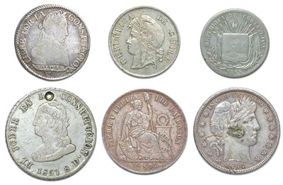 Lot 2364 - AMERICAS: Approximately Three Hundred Forty-Five Coins