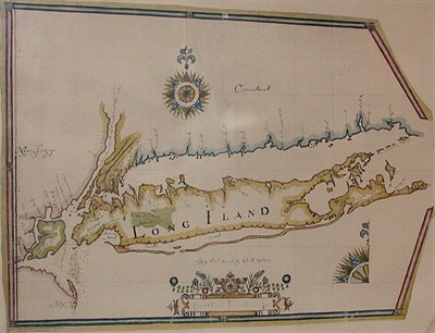 Lot 2129 - [MAP] RYDER, ROBERT Long Iland [sic] Facsimile...