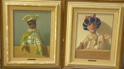 Lot 121 - Alfredo Serri Italian, 1897-1972 PULICINELLI:...
