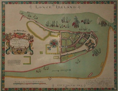 Lot 2125 - [MAP] MOORE, GEORGE H. "The Duke's Plan." A...