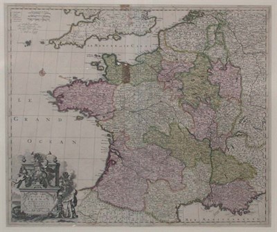 Lot 2130 - [MAPS] SANSON D'ABBEVILLE, NICOLAS. Le Royaume...