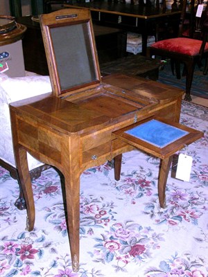 Lot 394 - Transitional Louis XV/XVI Style Mahogany...