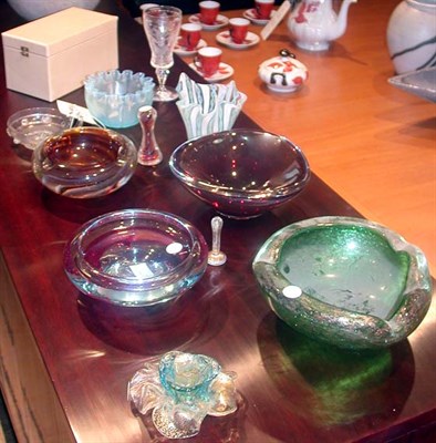 Lot 305 - Miscellaneous Group of Italian Art Glass...
