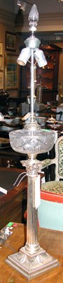 Lot 526 - Georgian Style Silver Plated and Glass...