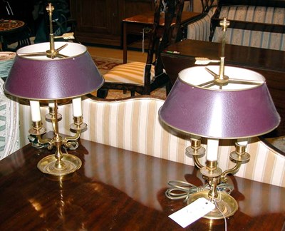 Lot 666 - Pair of Louis XVI Style Gilt-Metal Bouillotte...