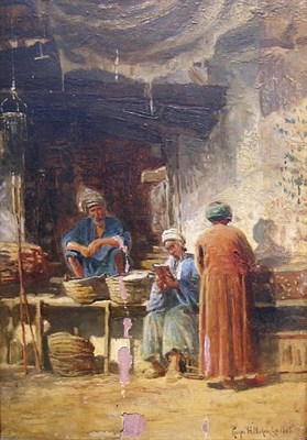 Lot 2011A - Attributed to Konstantin Egorovich Makovsky...