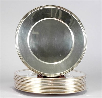 Lot 3447 - Twelve Black, Starr & Gorham Sterling Silver...