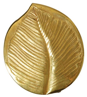 Lot 384 - Line Vautrin Leaf Compact French, 1950s...