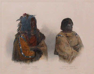 Lot 3082 - After Karl Bodmer MEHKSKEME-SUKAHS,...
