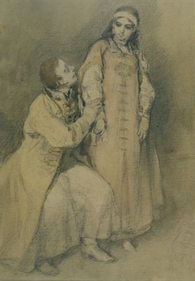 Lot 97 - Klavdiy Vasilievich Lebedev Russian, 1852-1916...