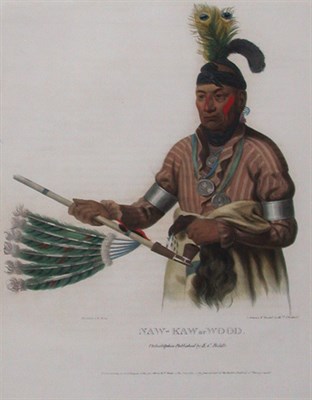 Lot 3074 - McKenney & Hall NAW-KAW OR WOOD Hand-colored...