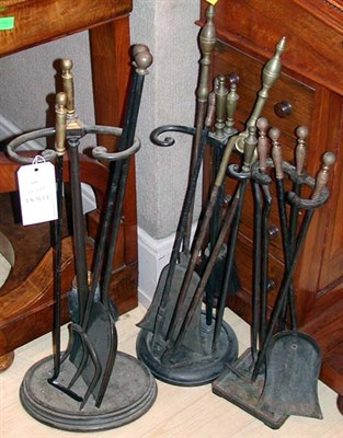 Lot 611 - Miscellaneous Group of Metal Fireplace Equipment