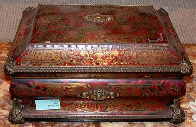 Lot 614 - Louis XV Style Boulle Box