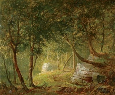 Lot 2096 - Peter Fishe Reed American, 1817-1877 FOREST...